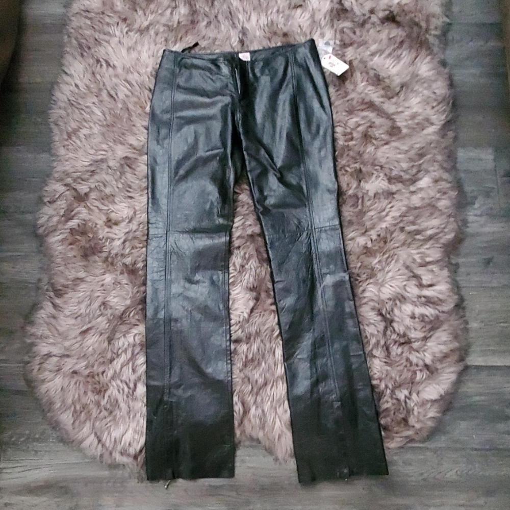 NWT Authentic Joie 100% Leather Pants